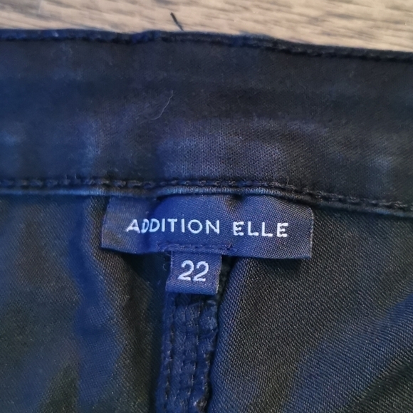 𝅺Addition Elle Black Stretch Skinny Pants 22 Plus - Picture 4 of 6